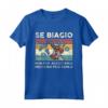 Se Biagio Non può aggiustarlo Nessuno può Farlo - Maglietta Divertente Nonno - Ideale per Festa del Papà, Compleanno o Natale