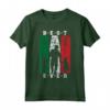 Padre di Due Figli - Maglietta Leggera Festa del Papà con Taglio Classico - Ideale per Regalo Originale