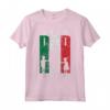Padre di Due Figli - Maglietta Leggera Festa del Papà con Taglio Classico - Ideale per Regalo Originale
