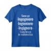 Sono un Ingegnere | Idea Regalo Maglietta per Ingegneri - Compleanno, Festa del Papà, Festa della Mamma, Laurea