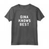 Brooklyn Nine-Nine Gina sa meglio Maglietta - Licenza Ufficiale HapTiger - Perfetta per Compleanni e Feste a Tema