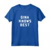 Brooklyn Nine-Nine Gina sa meglio Maglietta - Licenza Ufficiale HapTiger - Perfetta per Compleanni e Feste a Tema