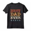 Il Miglior Papà di Sempre - Maglietta Regalo Festa del Papà Vintage Anni '60 '70 '80 - Ideale per Ogni Papà Lavoratore