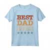 Il Miglior Papà di Sempre - Maglietta Regalo Festa del Papà Vintage Anni '60 '70 '80 - Ideale per Ogni Papà Lavoratore