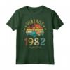 Vintage 1982 - Made In 1982 39° Compleanno Donne 39 Anni Maglietta - Regalo Compleanno Speciale Retro Anni '80