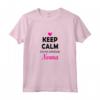 Keep Calm Sto Per Diventare Nonna - Festa della Mamma Maglietta Leggera - Ideale per Annuncio Maternità