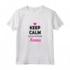 Keep Calm Sto Per Diventare Nonna - Festa della Mamma Maglietta Leggera - Ideale per Annuncio Maternità