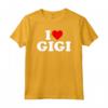 Amo Gigi Maglietta - Regalo divertente per la Nonna - Ideale per Ringraziamento, Festa della Mamma o Compleanno