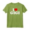 Amo Gigi Maglietta - Regalo divertente per la Nonna - Ideale per Ringraziamento, Festa della Mamma o Compleanno