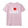 Amo Gigi Maglietta - Regalo divertente per la Nonna - Ideale per Ringraziamento, Festa della Mamma o Compleanno