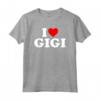 Amo Gigi Maglietta - Regalo divertente per la Nonna - Ideale per Ringraziamento, Festa della Mamma o Compleanno