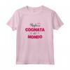 Donna Migliore Cognata del Mondo - Super Maglietta per la Festa della Mamma - Ideale per Compleanno o Natale - Leggera e Confortevole
