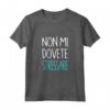 Scritta Divertente Non Mi Dovete Stressare Donna Maglietta - Ideale per Compleanno, Festa della Mamma o Natale - Regalo Umoristico per Donne Ironiche