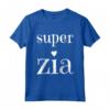 Donna Super Zia - Maglietta Migliore Zia nel Mondo - Regalo per Festa della Mamma, Compleanno o Natale