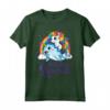 Unicorn Squad Narval - Maglietta da Bambina con Unicorno Arcobaleno - Idea Regalo per Compleanni e Natale