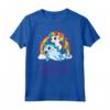 Unicorn Squad Narval - Maglietta da Bambina con Unicorno Arcobaleno - Idea Regalo per Compleanni e Natale
