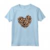 Cuore Leopardato - Felpa con Cappuccio Donna Ragazza Carino - Ideale per la Festa della Mamma o Compleanni