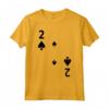 Due Di Picche Carte Halloween Costume 2 Maglietta - Idea Regalo Divertente per Famiglia - Coordinate per Vacanze