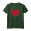 T-shirt rossa per San Valentino con cuore carino vintage - Perfetta per festeggiare l'Amore - Ideale per Tutta la Famiglia