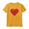 T-shirt rossa per San Valentino con cuore carino vintage - Perfetta per festeggiare l'Amore - Ideale per Tutta la Famiglia