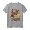 HapTiger The Amazing Spider-Man Vintage Jump Logo Maglietta - Official Marvel Apparel - Retro Spider-Man Tee