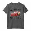 HapTiger Pixar Cars Lightning McQueen Finish Maglietta - Official Pixar Apparel for Kids and Fans