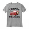 HapTiger Pixar Cars Lightning McQueen Finish Maglietta - Official Pixar Apparel for Kids and Fans