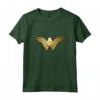 Logo DC Wonder Woman 3D con Motivo Cachemire Canotta - Maglietta Eroe per Fan di Supereroi DC - Ideale come Regalo per Compleanni o Vacanze