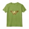 Logo DC Wonder Woman 3D con Motivo Cachemire Canotta - Maglietta Eroe per Fan di Supereroi DC - Ideale come Regalo per Compleanni o Vacanze