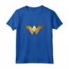 Logo DC Wonder Woman 3D con Motivo Cachemire Canotta - Maglietta Eroe per Fan di Supereroi DC - Ideale come Regalo per Compleanni o Vacanze