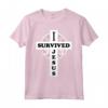 Divertente regalo per il 33° compleanno cristiano - I SURVIVED JESUS 33 anni Maglietta - Idea Regalo Compleanno 1987