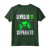 Livello 11 Superato - Compleanno 11 Anni Regalo Gamer Maglietta - Ideale per Videogiocatori Console - Fantastico Abbigliamento da Gaming