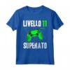 Livello 11 Superato - Compleanno 11 Anni Regalo Gamer Maglietta - Ideale per Videogiocatori Console - Fantastico Abbigliamento da Gaming