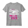 Bambino Sorella Maggiore 2023 - Dolce Maglietta Annuncio Gravidanza per Grande Sorella - Regalo per la Nascita di Sorellina o Fratellino