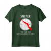 Sniper Puoi Correre, Ma Morirai Solo - Camicia Stanca Maglietta Bersaglio Tee Shooter per Appassionati di Armi - Regalo Unico per Papà, Nonno, Fratello o Figlio