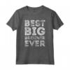 Miglior Grande Fratello Mai - Maglietta Best Big Brother Ever per Ragazzi e Bambini - Idea Regalo Annuncio Gravidanza