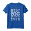 Miglior Grande Fratello Mai - Maglietta Best Big Brother Ever per Ragazzi e Bambini - Idea Regalo Annuncio Gravidanza