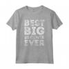Miglior Grande Fratello Mai - Maglietta Best Big Brother Ever per Ragazzi e Bambini - Idea Regalo Annuncio Gravidanza