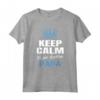 Keep Calm Annuncio Gravidanza Papà - Divertente Maglietta per Futuri Genitori - Ideale come Regalo per il Futuro Papà