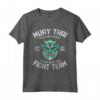 Muay Thai Oni - Thai Boxe e Kickboxing Maglietta per Sport da Combattimento - Regalo Unico per Appassionati - Ideale per Allenamento