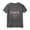 Mamma 2023 Maglietta - Cuore per ogni mamma in attesa - Ideale come regalo per neo mamma