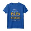 Promosso a Nonno 2023 - Futuro Nonno - Maglietta Divertente per il Regalo di Natale per Uomo