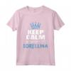 Bambino Keep Calm Sorellina - Annuncio Gravidanza Fratello Maggiore Maglietta - Regalo Neonato 2021 per Futuri Genitori