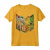 HapTiger The Avengers Kawaii Chevron Maglietta - Official Marvel Apparel for Fans - Cute Design