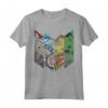 HapTiger The Avengers Kawaii Chevron Maglietta - Official Marvel Apparel for Fans - Cute Design