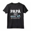 Papà 2023 Caricamento Maglietta - Regalo Ideale per Papà in Attesa e Nuovi Genitori - Leggera e Comoda