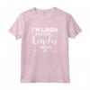 Linda Regalo Divertente Compleanno Personalizzato - Maglietta con Nome Linda per Natale - Ideale per Mamma, Sorella, Zia o Figlia