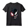 HapTiger Spider-Man Venom Miles Split Face Maglietta - Officially Licensed Marvel Apparel - We are Venom