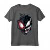 HapTiger Spider-Man Venom Miles Split Face Maglietta - Officially Licensed Marvel Apparel - We are Venom