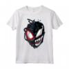 HapTiger Spider-Man Venom Miles Split Face Maglietta - Officially Licensed Marvel Apparel - We are Venom